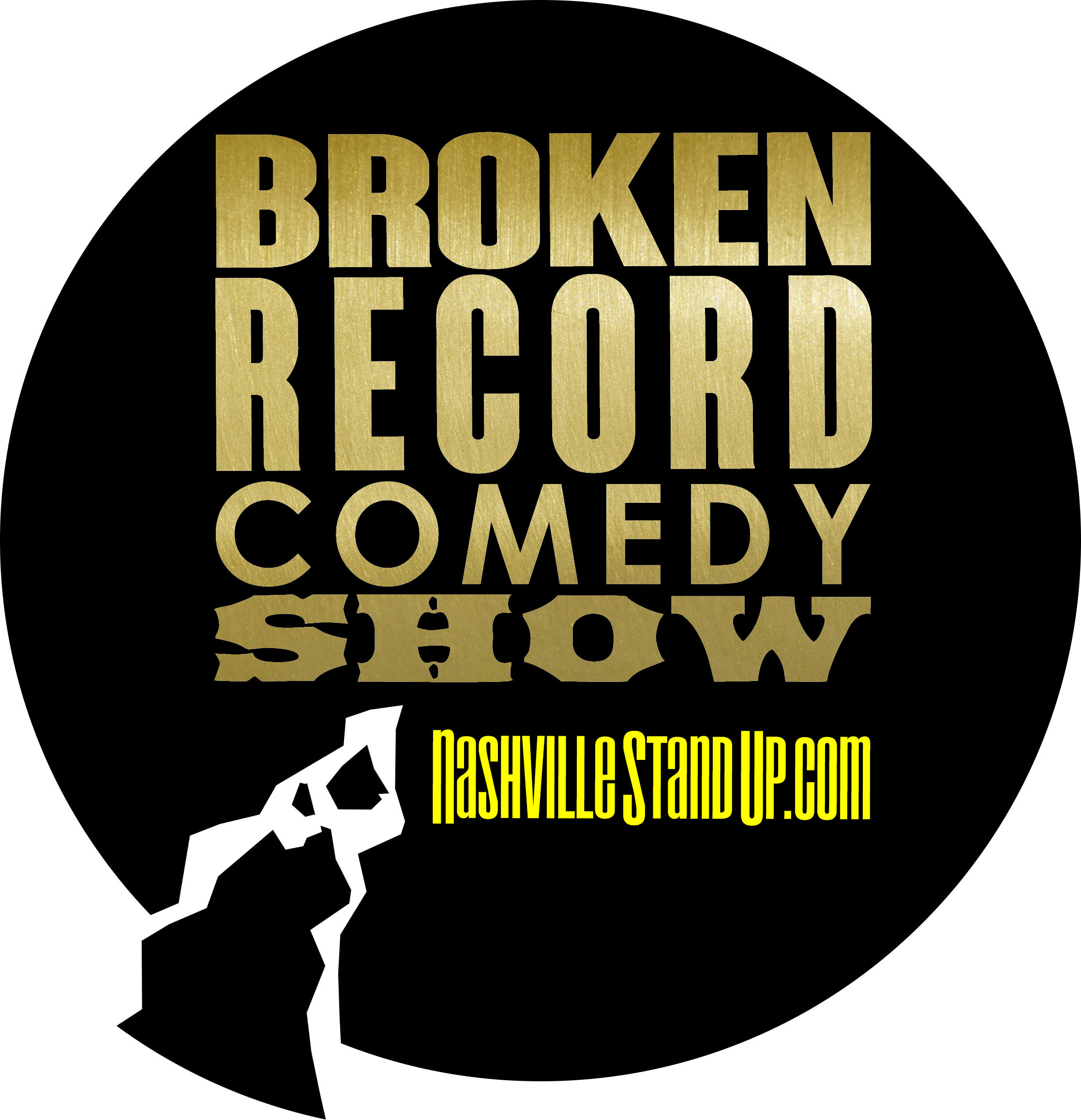 #BrokenRecordShow logo